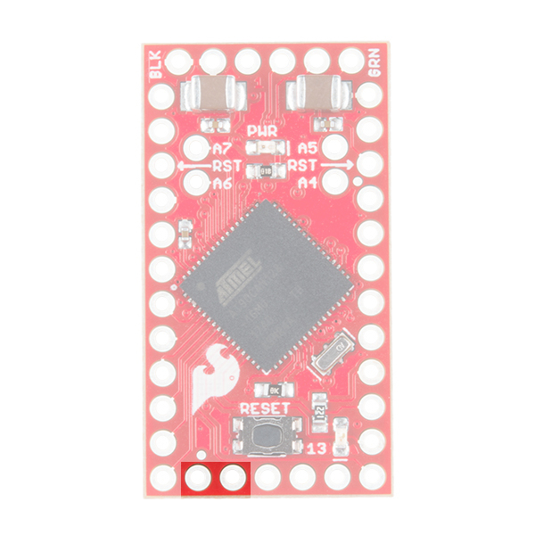 AST-CAN485の表側：RS485ポート