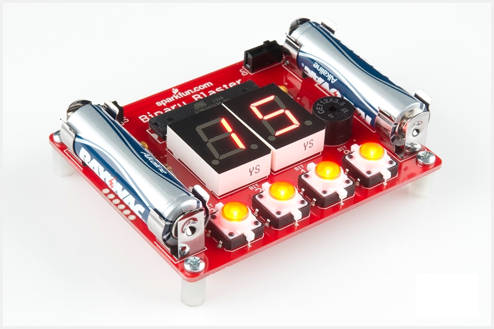 組み立てが完了したBinary Blaster PTHキット