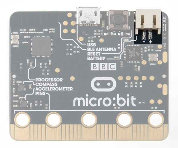 micro:bitのJSTコネクタ