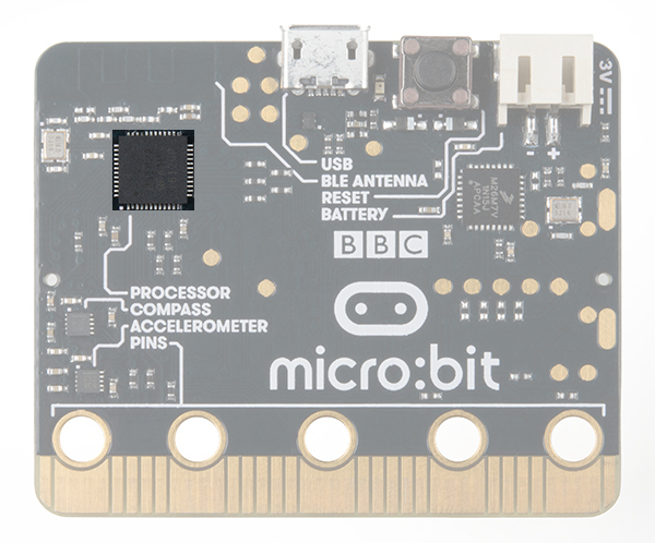 micro:bitのnRF51822プロセッサ