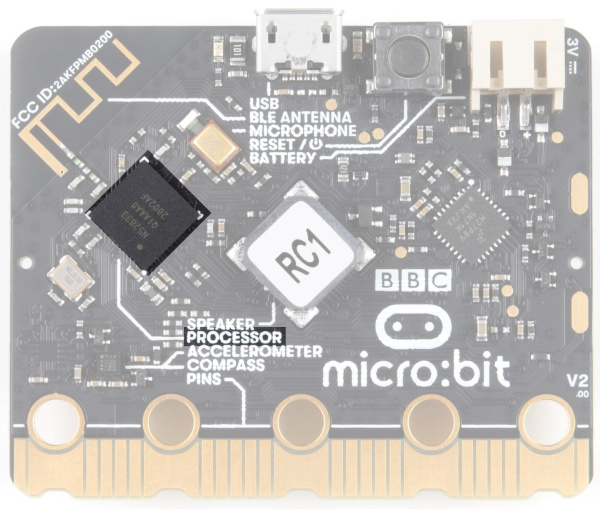 micro:bit V2のnRF52833プロセッサ