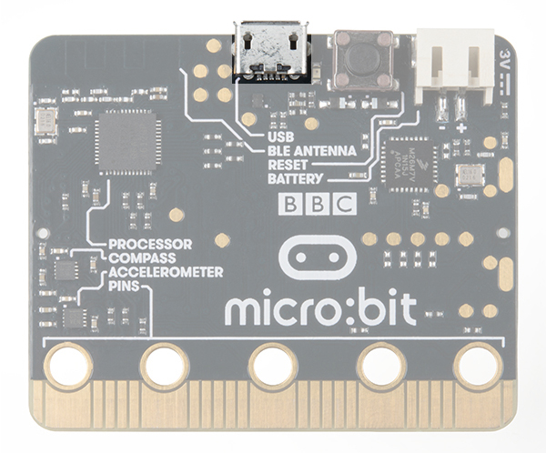 micro:bitのUSBポート