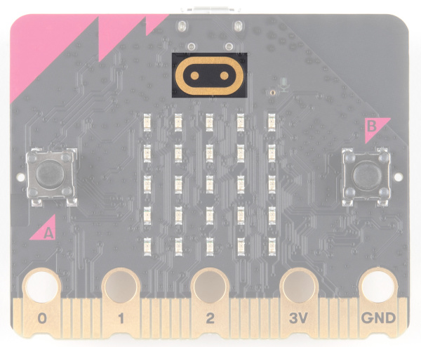 V2のタッチセンシティブなロゴ