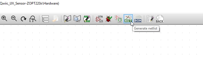 Generate Netlistボタン