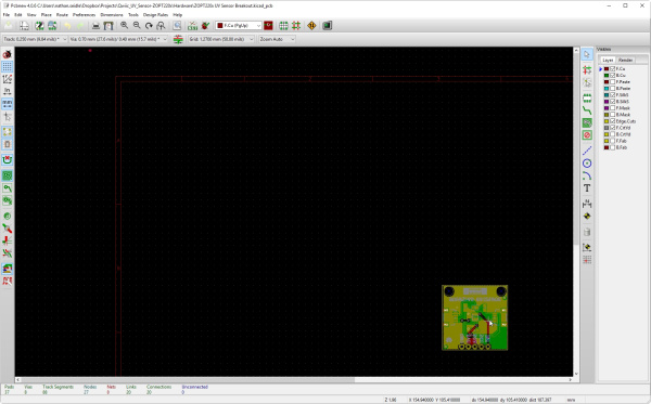 KiCad_PCBファイル