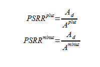 PSRRの式