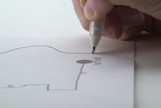 Circuit Scribeペンで描く様子