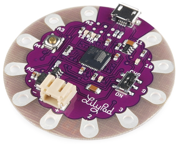 配線パターンを持つPCBの例