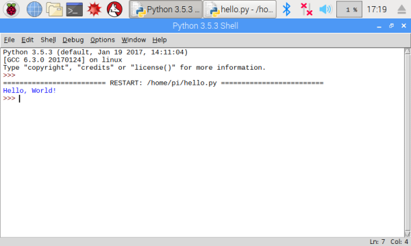 IDLEでPythonプログラムを実行する