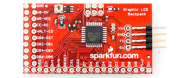 Serial Graphic LCD Backpack
