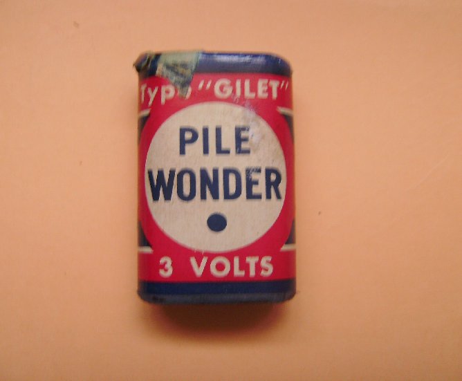 1960年代の3Vマンガン乾電池